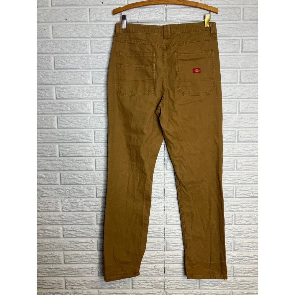 Dickies Carpenter Pants Women 10 Brown Excellent Urban Outfitters Duck Canvas‎
